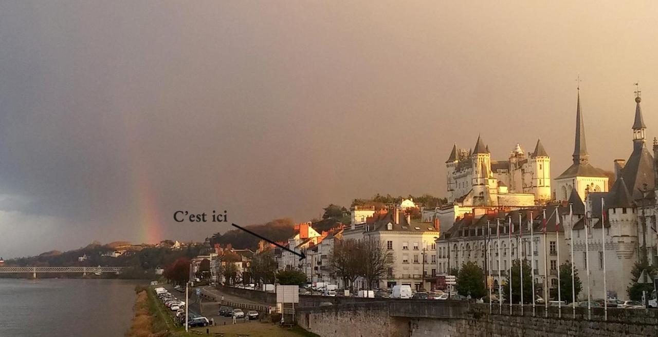 Balcon Sur Loire Local Velo Διαμέρισμα Saumur Εξωτερικό φωτογραφία